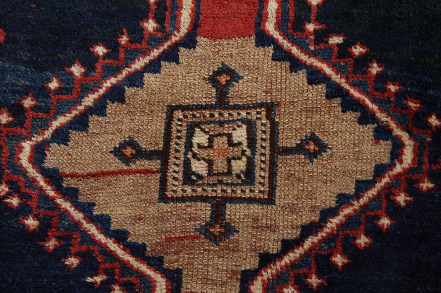 Antique Bidjar Persian Runner Rug 4x10