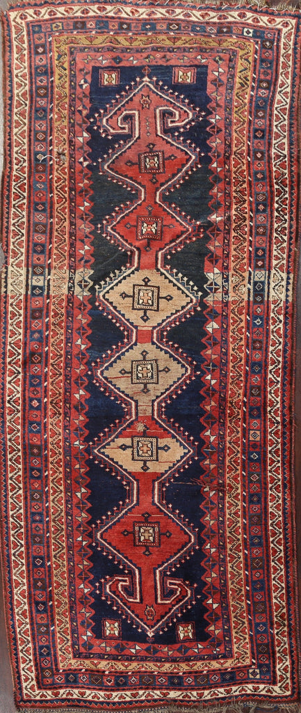 Antique Bidjar Persian Runner Rug 4x10