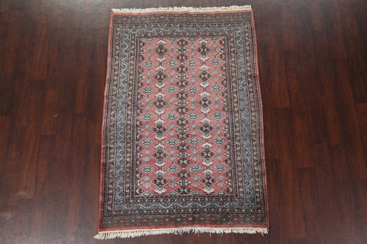 Handmade Bokhara Wool Area Rug 4x6