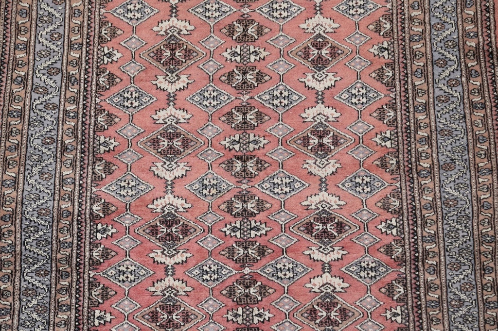 Handmade Bokhara Wool Area Rug 4x6