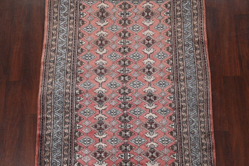 Handmade Bokhara Wool Area Rug 4x6