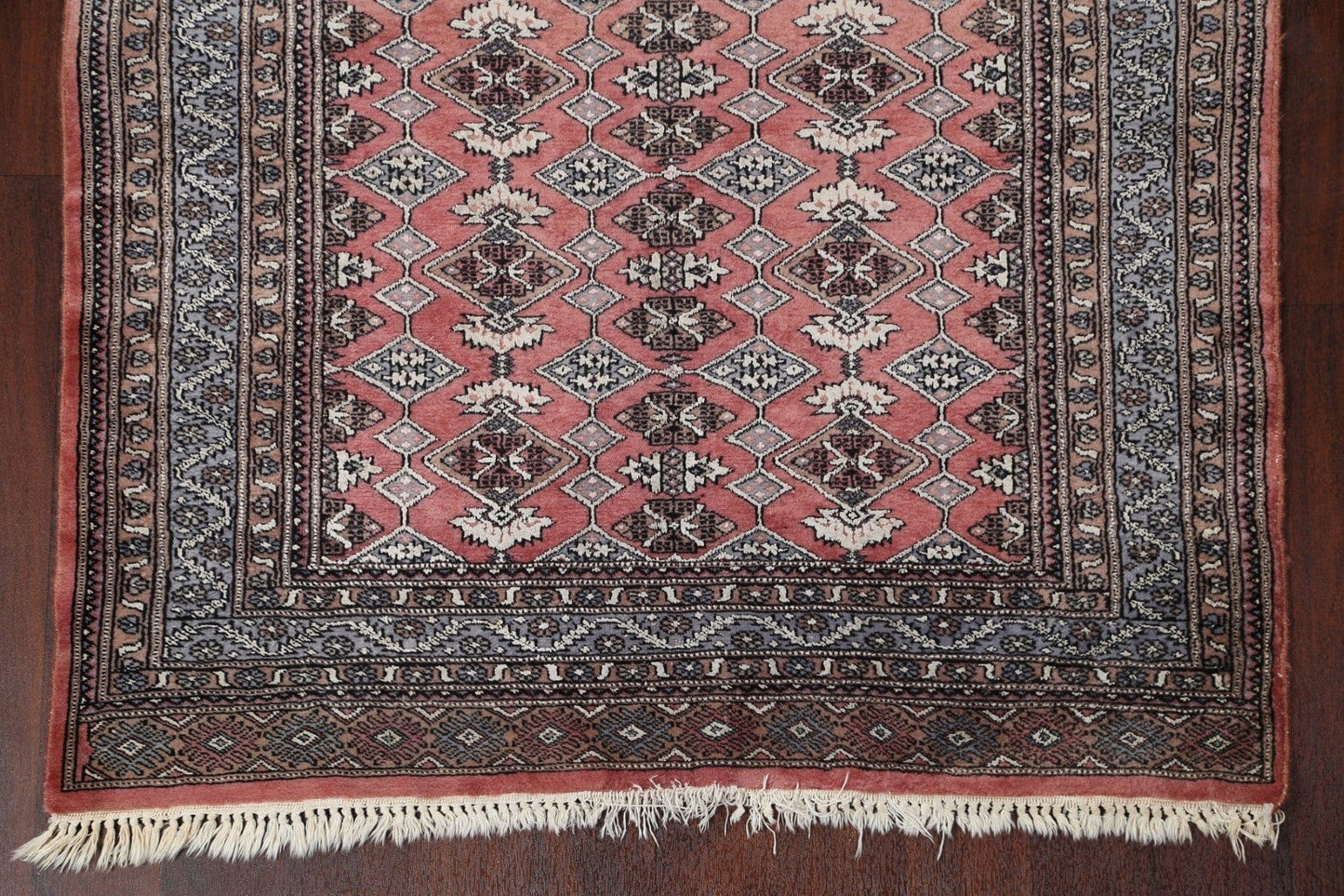 Handmade Bokhara Wool Area Rug 4x6