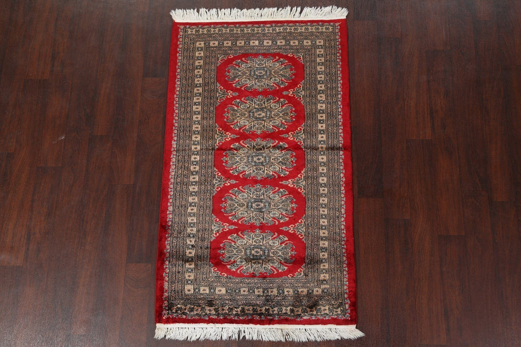 Handmade Bokhara Oriental Area Rug 3x5