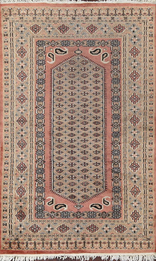 Vintage Wool Anatolian Handmade Rug 3x5