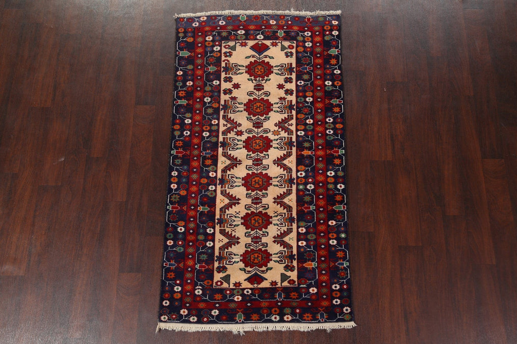 Handmade Zanjan Persian Area Rug 3x6