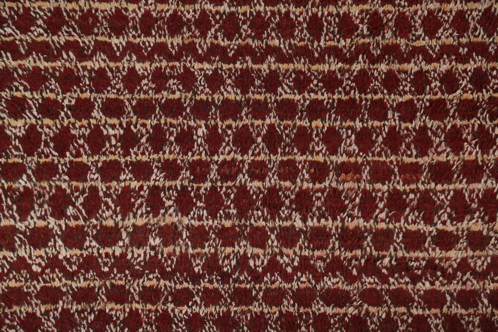 Wool Moroccan Handmade Area Rug 6x9