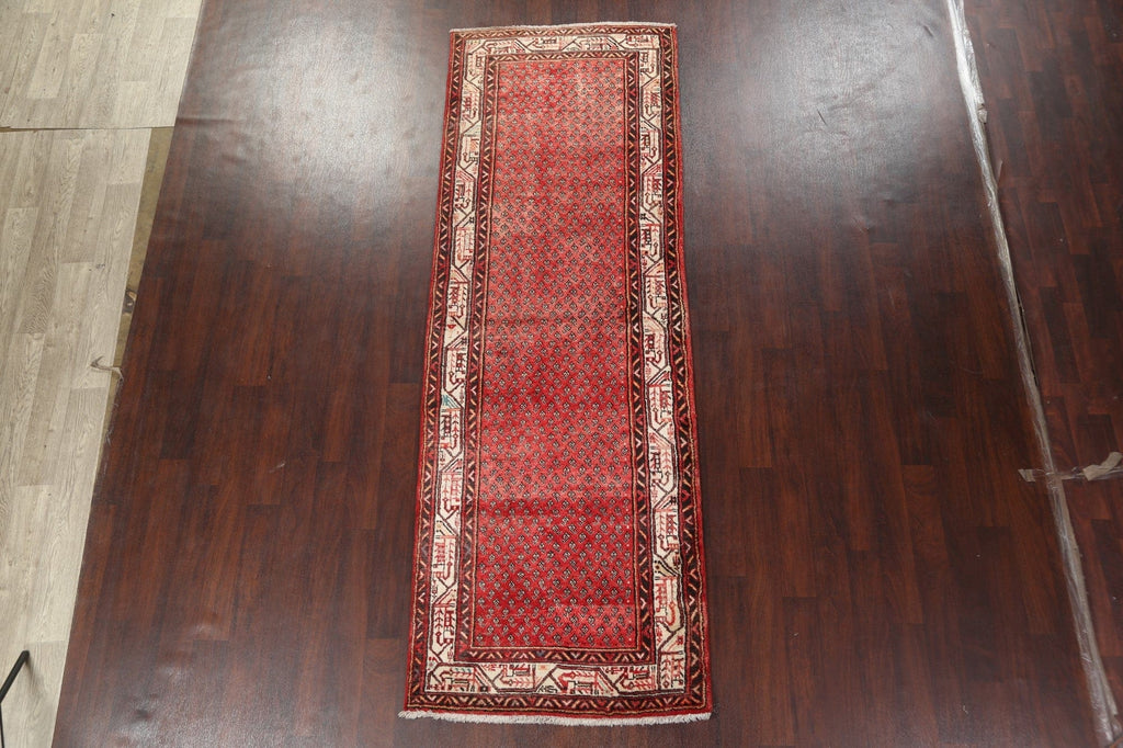 Boteh Botemir Persian Runner Rug 4x10