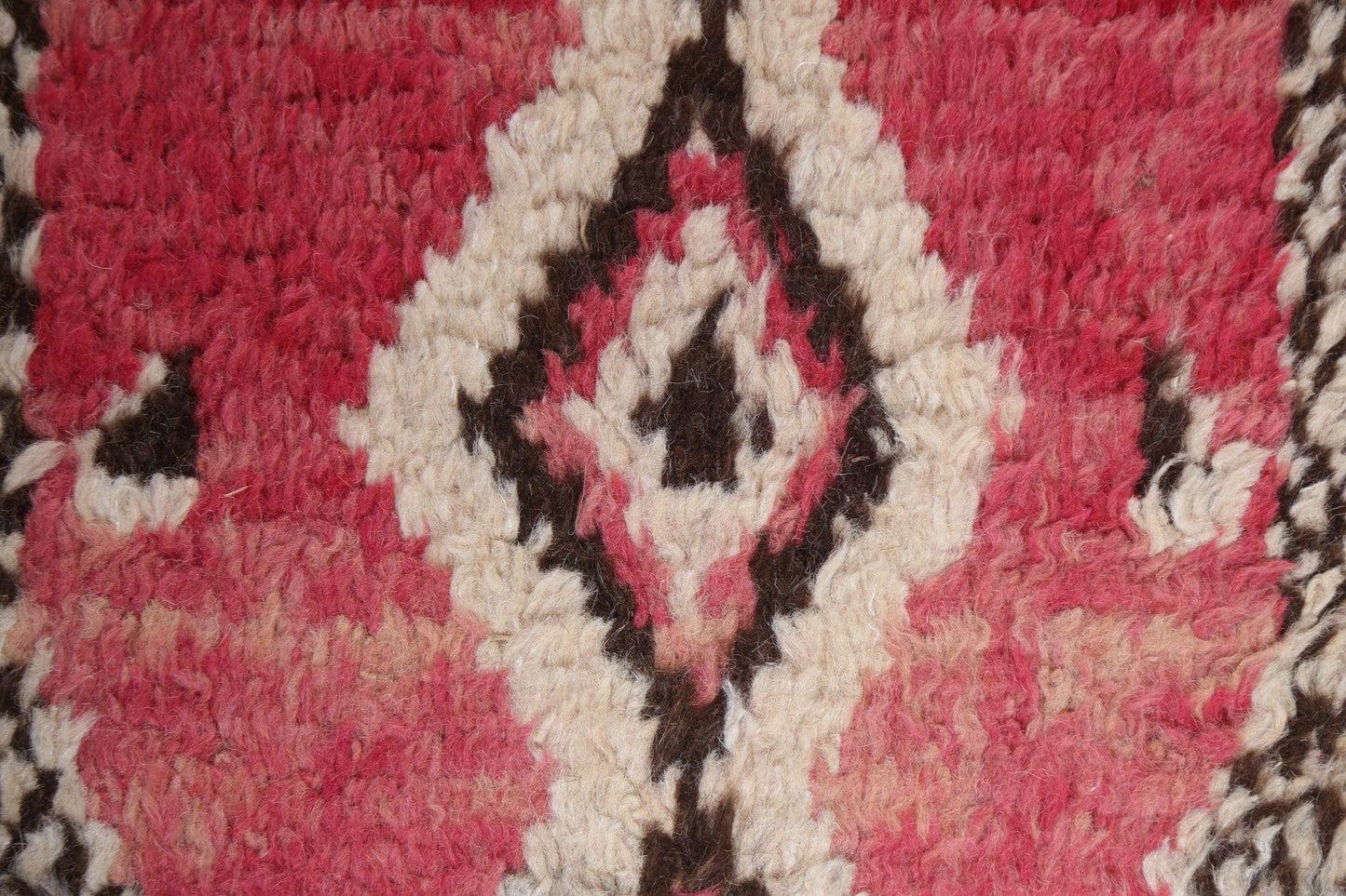 Tribal Moroccan Handmade Runner Rug 2x11