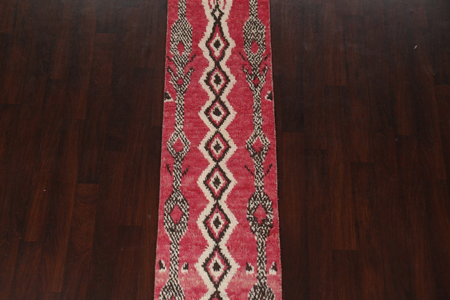 Tribal Moroccan Handmade Runner Rug 2x11