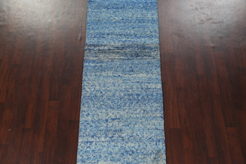 Wool Moroccan Handmade Runner Rug 3x13