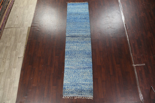 Wool Moroccan Handmade Runner Rug 3x13