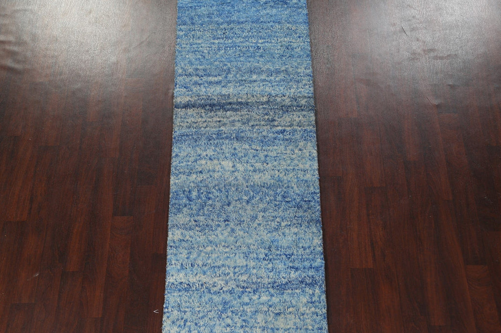 Wool Moroccan Handmade Runner Rug 3x13