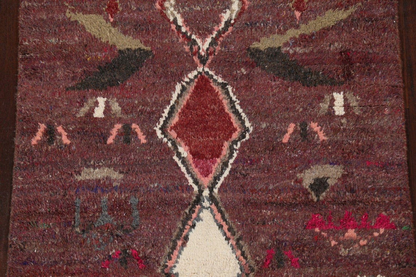 Tribal Moroccan Oriental Area Rug 4x7