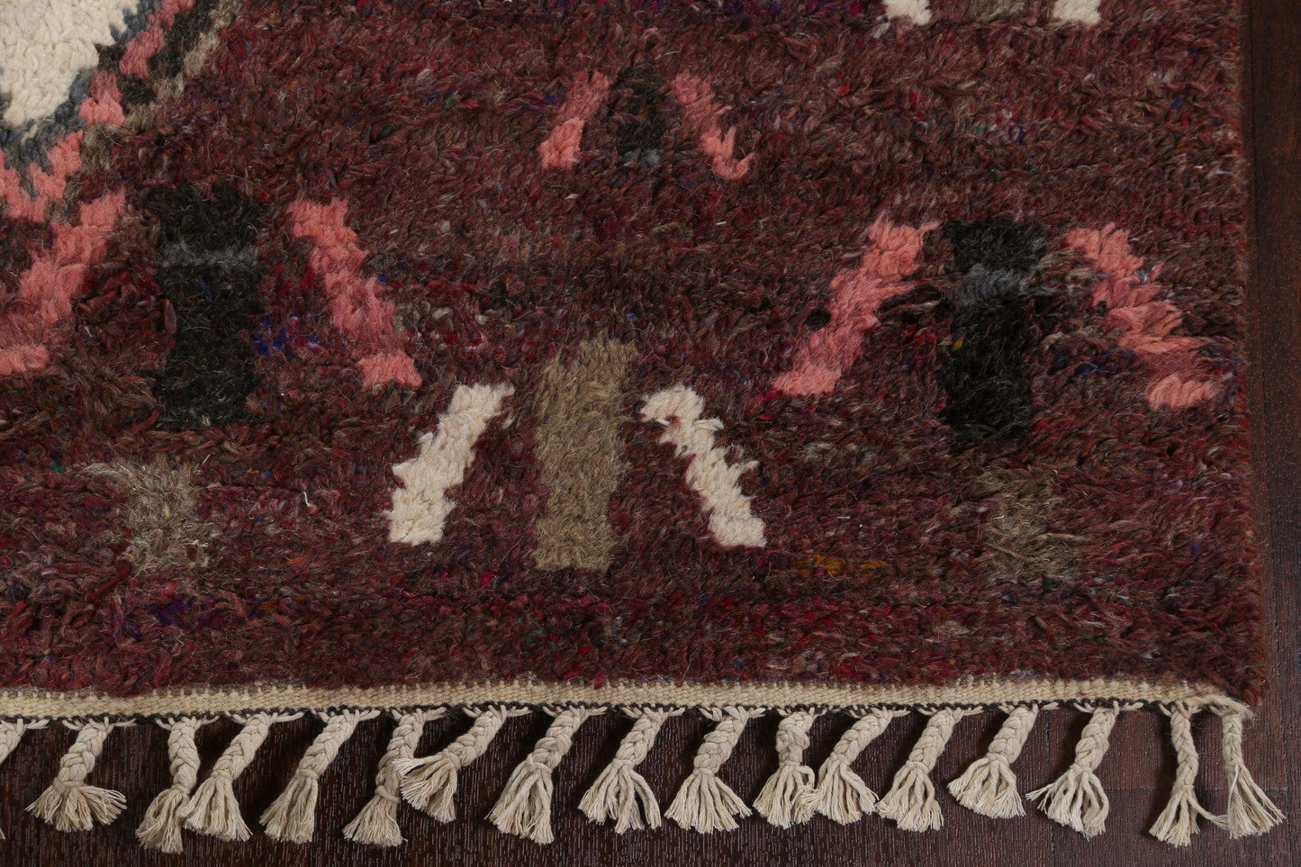 Tribal Moroccan Oriental Area Rug 4x7