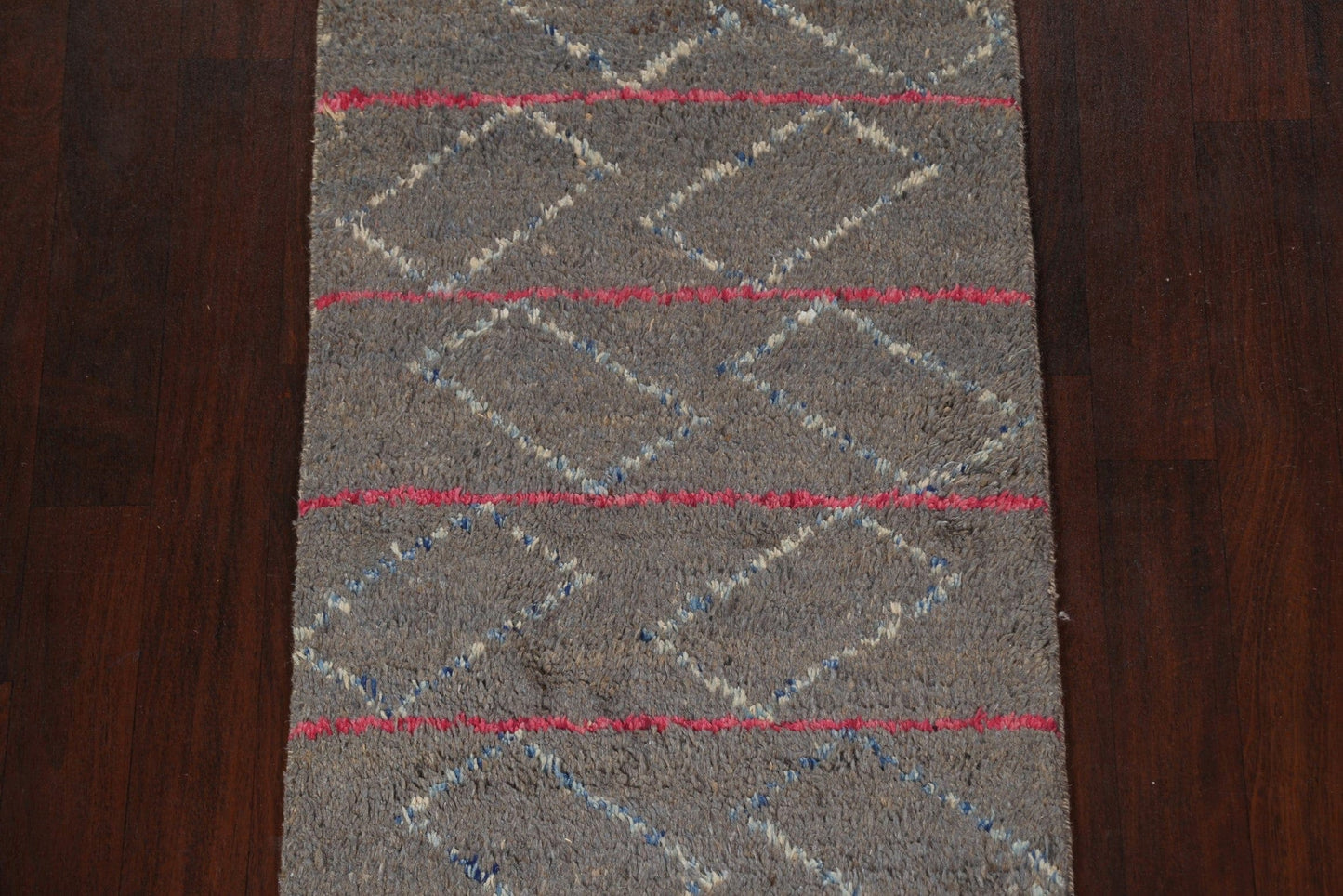 Tribal Moroccan Handmade Runner Rug 3x11