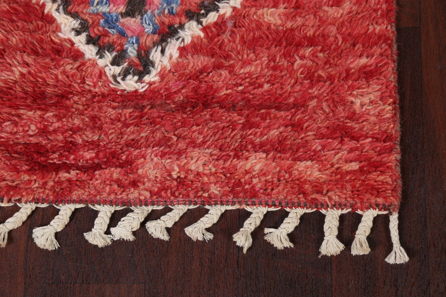 Wool Moroccan Handmade Runner Rug 3x11