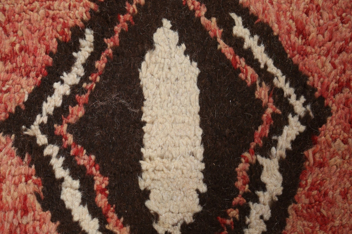 Tribal Moroccan Handmade Runner Rug 3x13