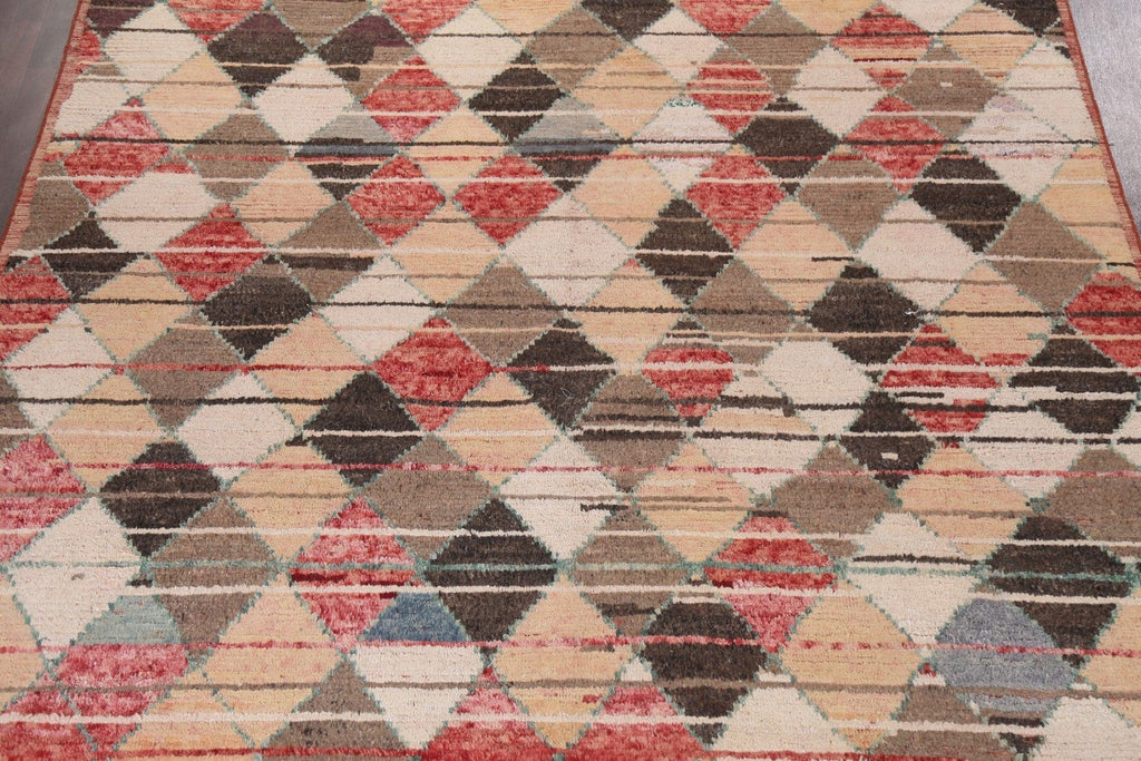 Geometric Moroccan Area Rug 10x14