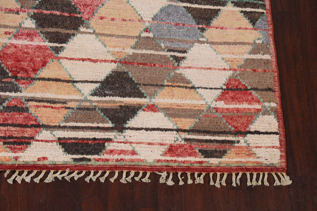 Geometric Moroccan Area Rug 10x14