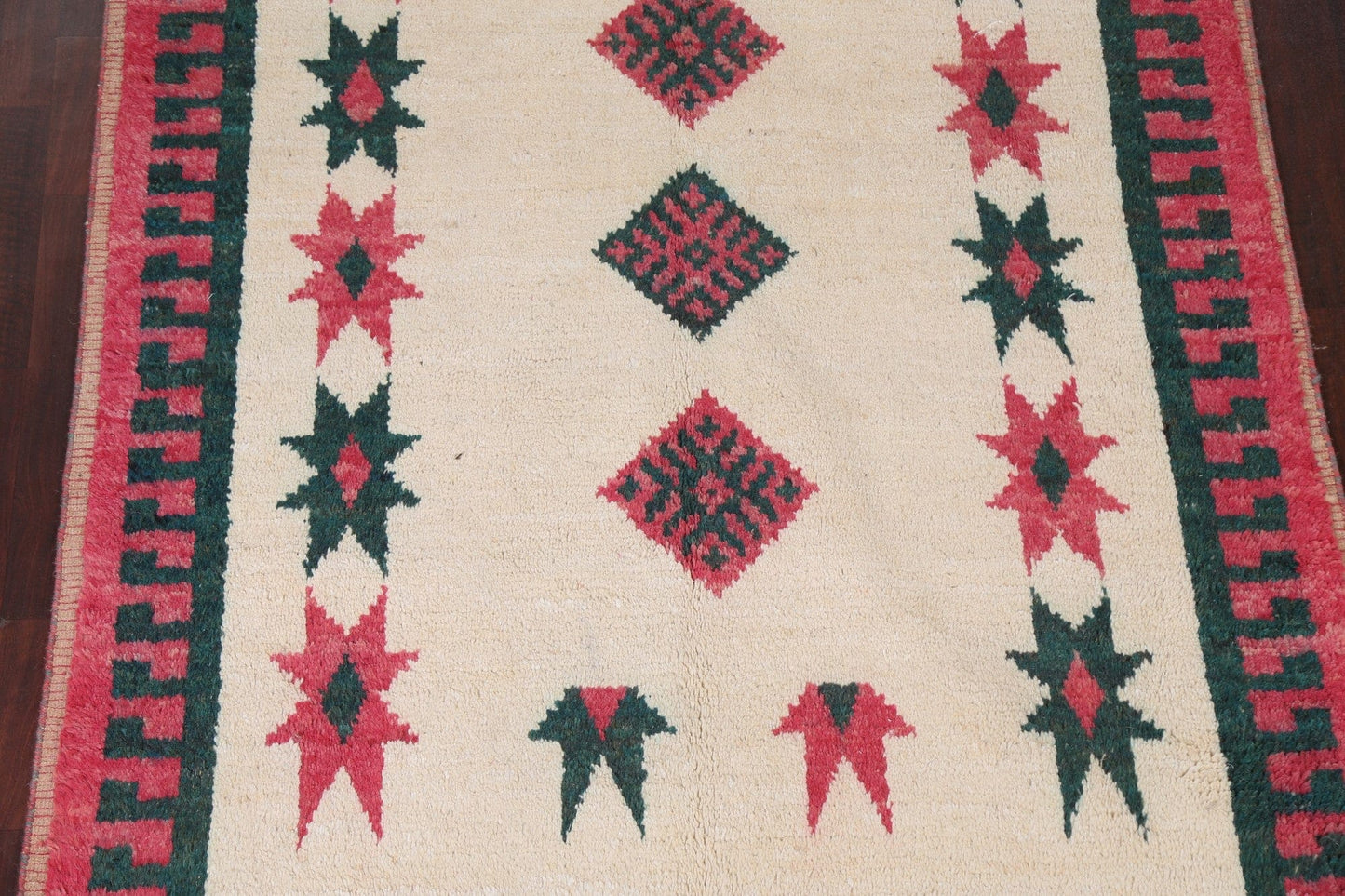 Geometric Moroccan Handmade Area Rug 6x9