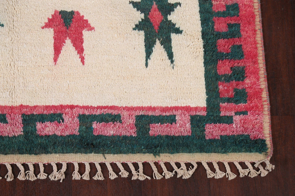 Geometric Moroccan Handmade Area Rug 6x9