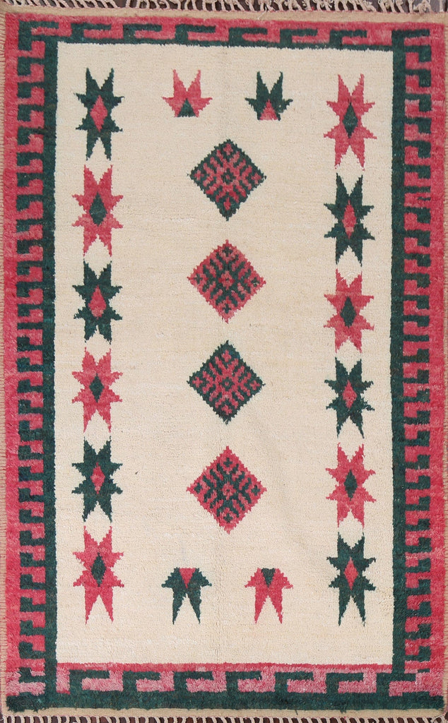 Geometric Moroccan Handmade Area Rug 6x9