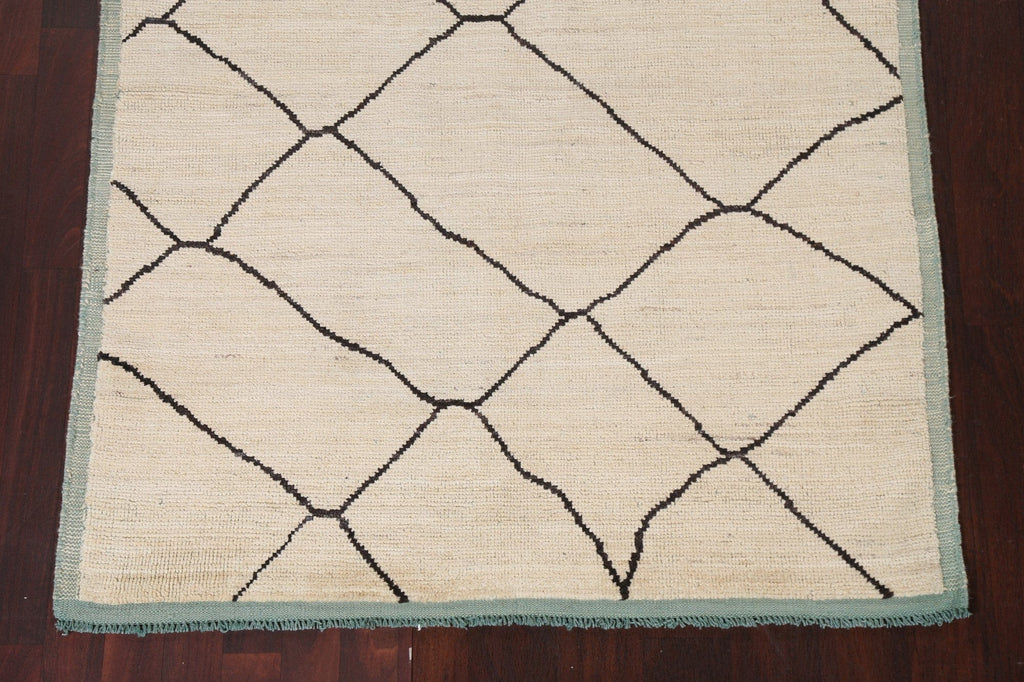 Trellis Moroccan Handmade Area Rug 4x6