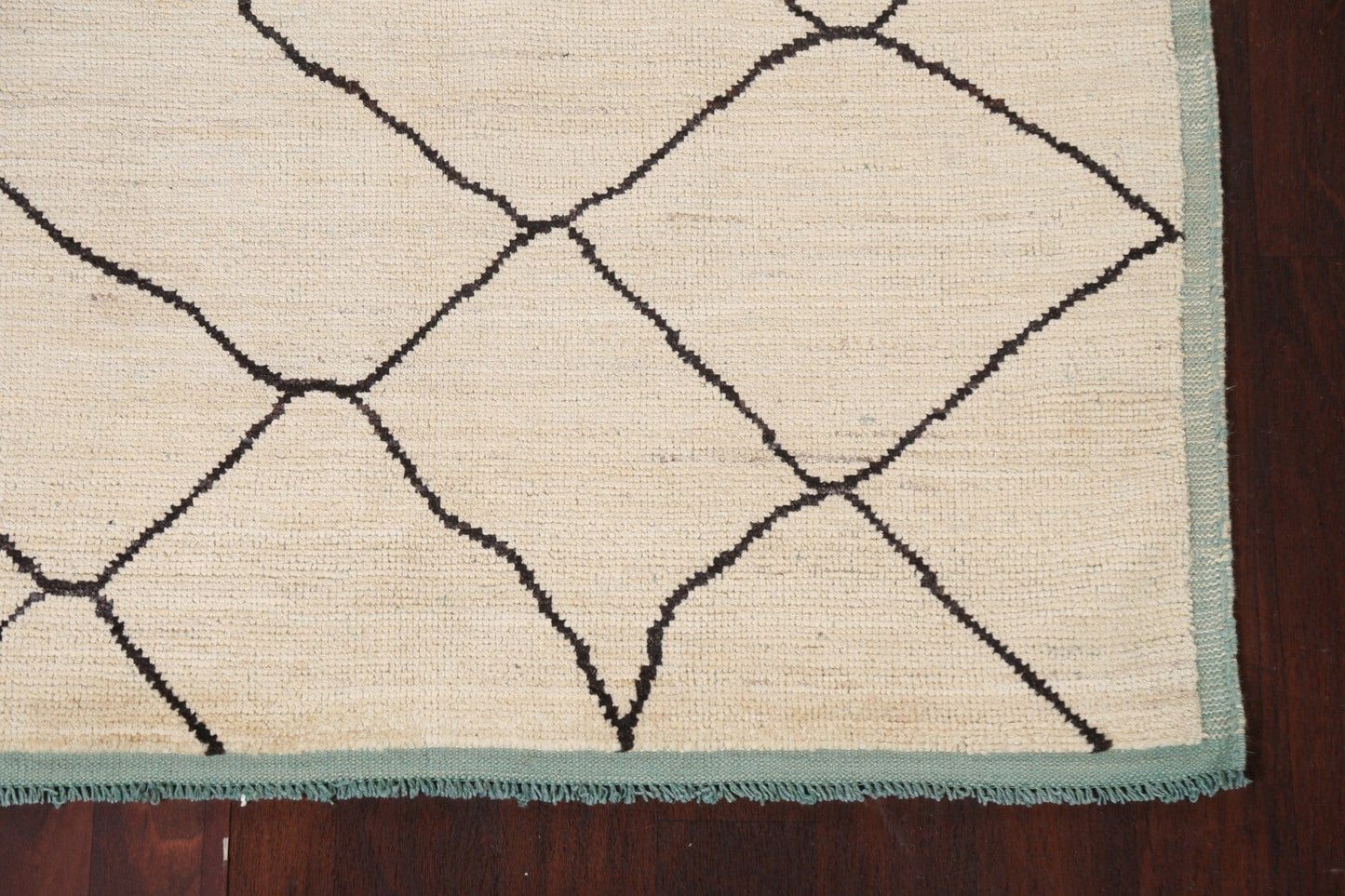 Trellis Moroccan Handmade Area Rug 4x6