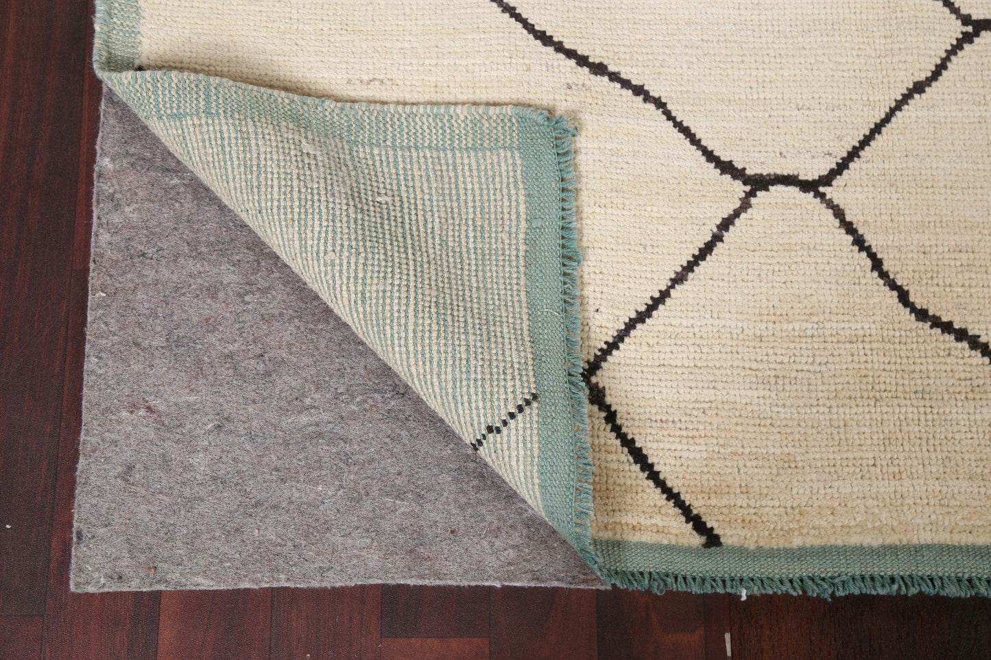 Trellis Moroccan Handmade Area Rug 4x6