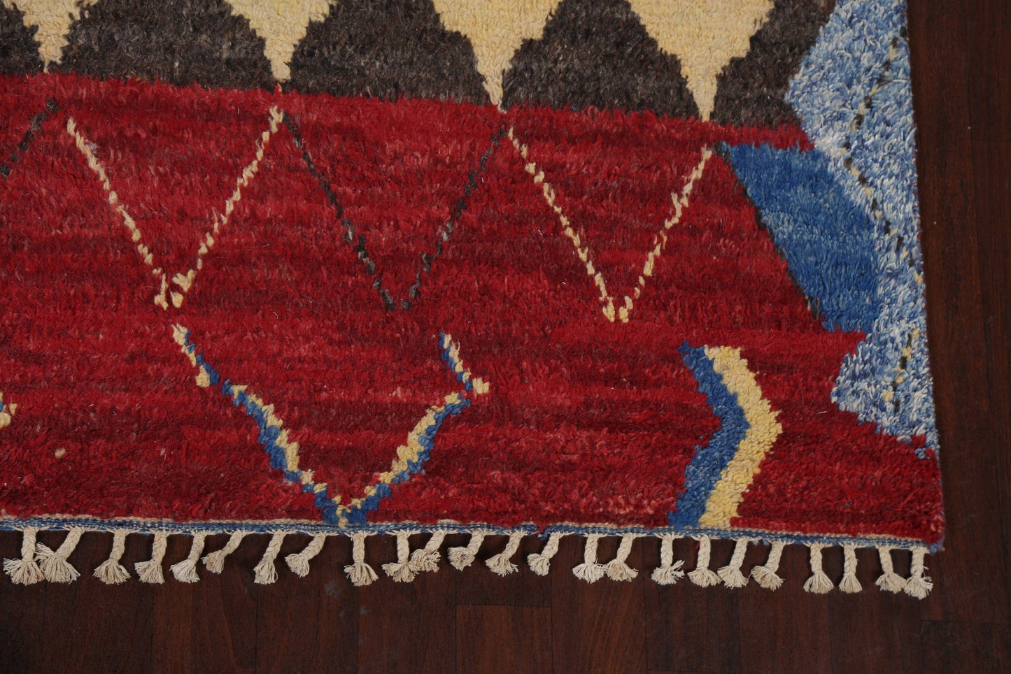 Tribal Moroccan Wool Area Rug 9x12