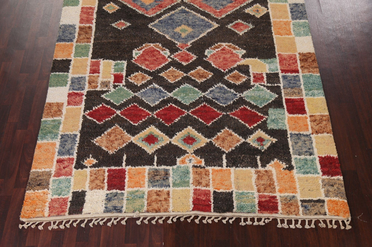 Geometric Moroccan Handmade Area Rug 8x10