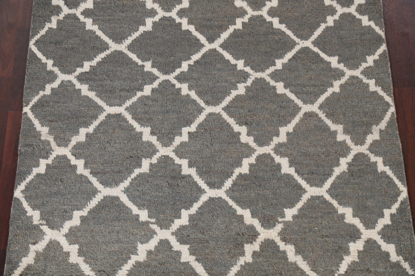 Trellis Moroccan Wool Area Rug 5x8