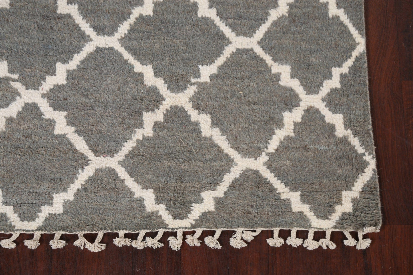 Trellis Moroccan Wool Area Rug 5x8