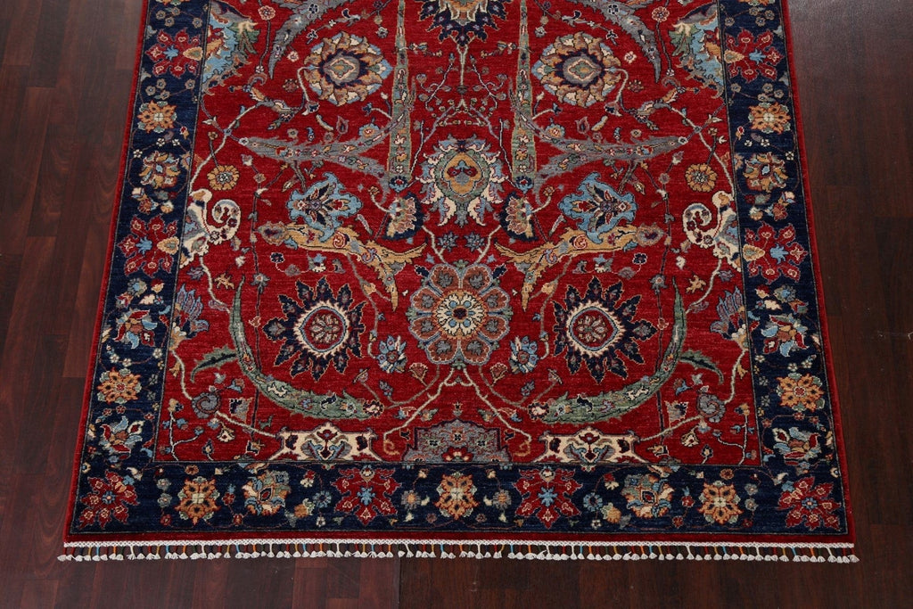 Vegetable Dye Ziegler Wool Area Rug 7x10