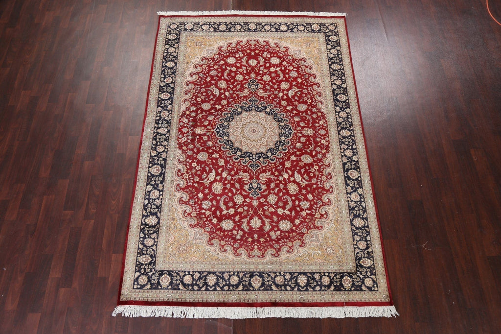 Vegetable Dye Nain Handmade Area Rug 6x9