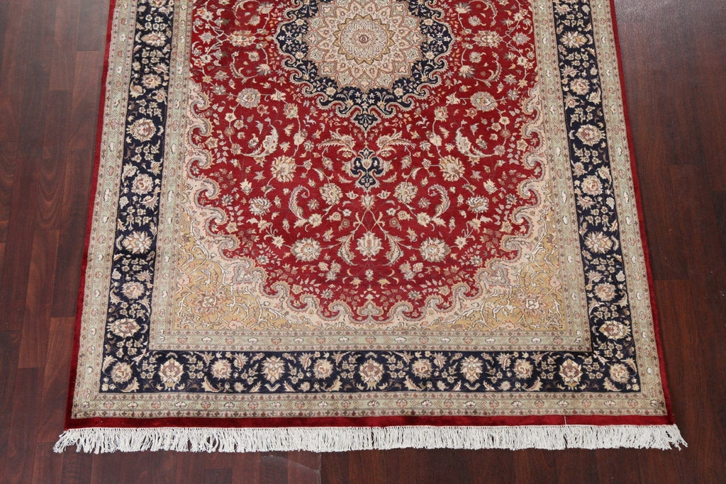 Vegetable Dye Nain Handmade Area Rug 6x9