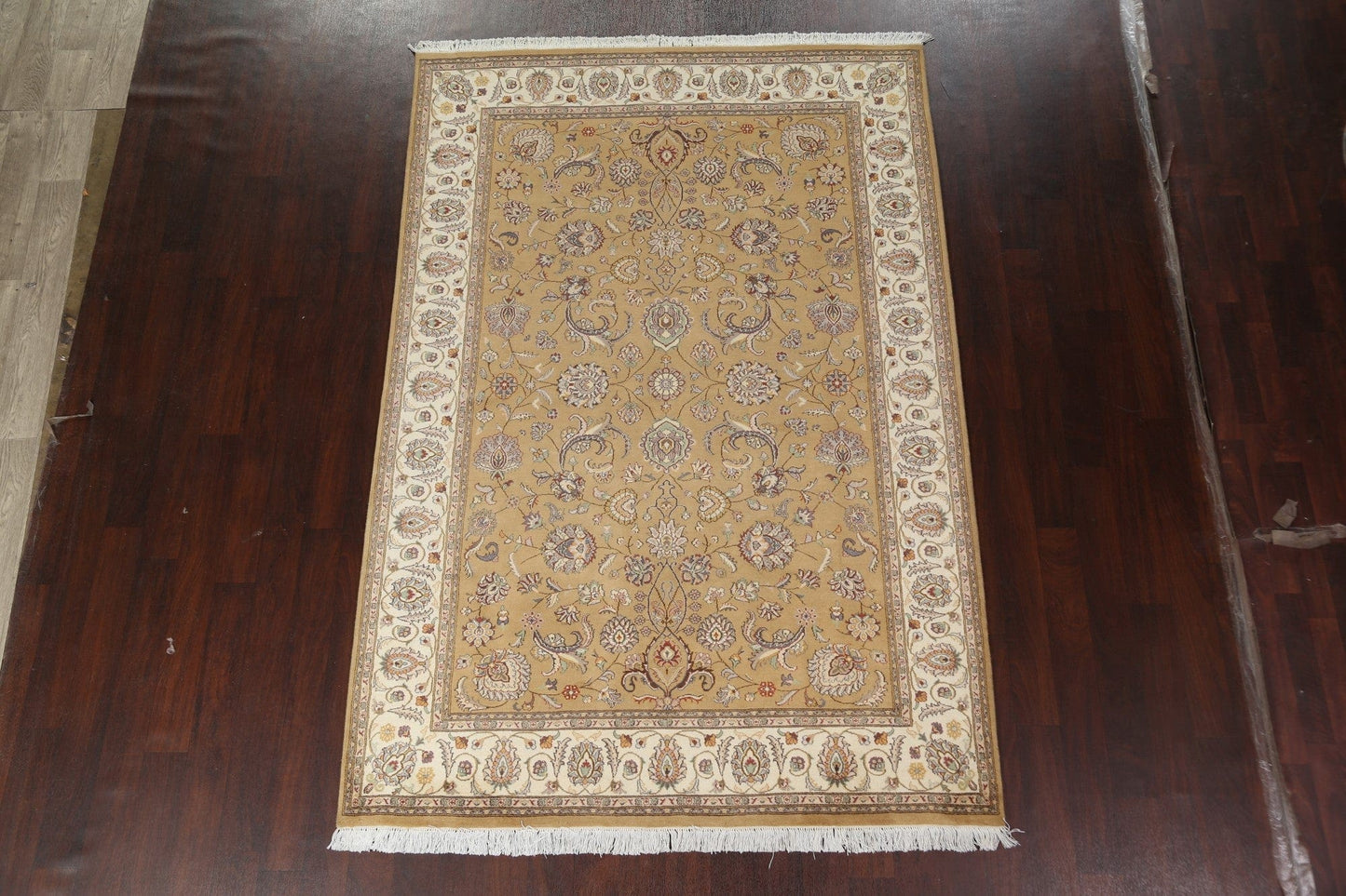 Vegetable Dye Tabriz Handmade Area Rug 6x9