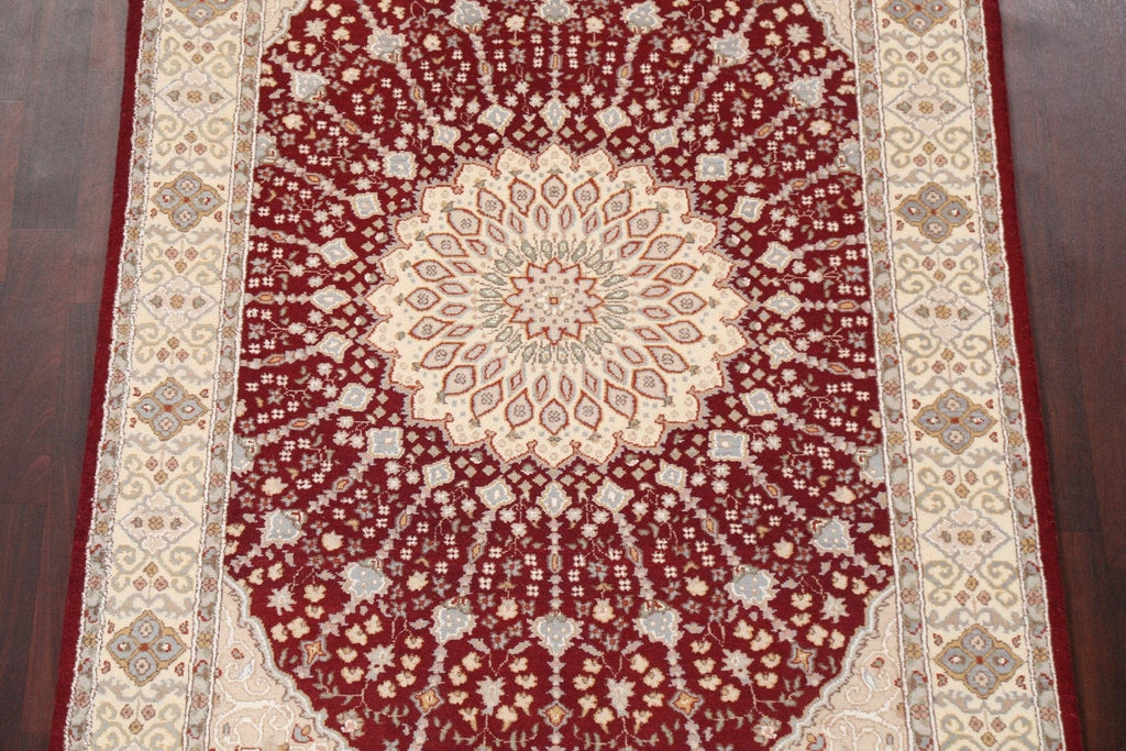 Vegetable Dye Tabriz Handmade Area Rug 4x6