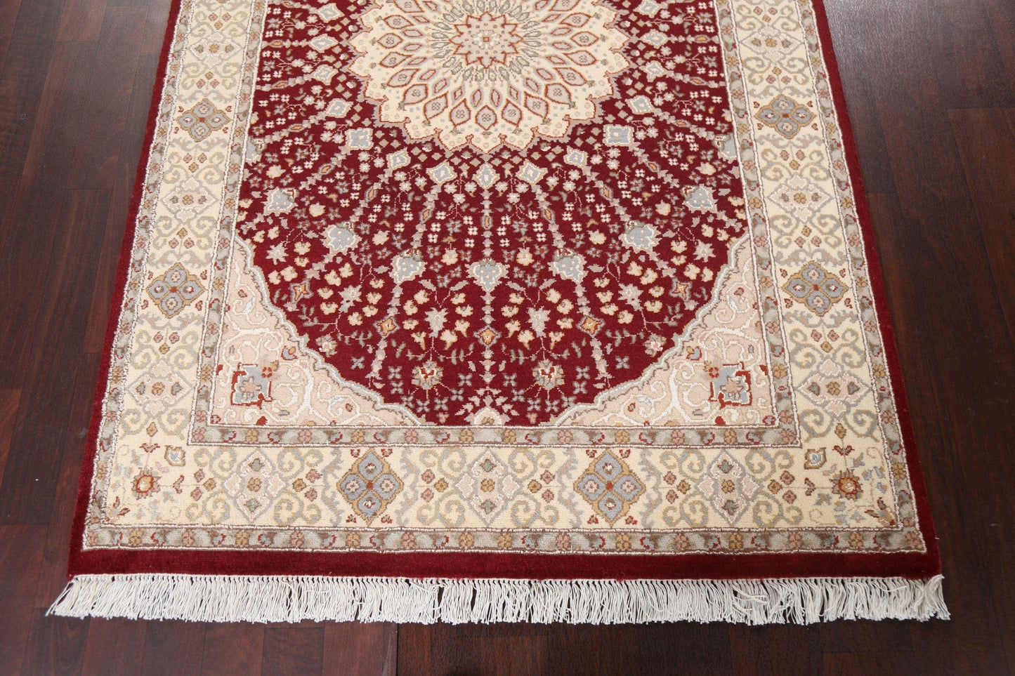 Vegetable Dye Tabriz Handmade Area Rug 4x6