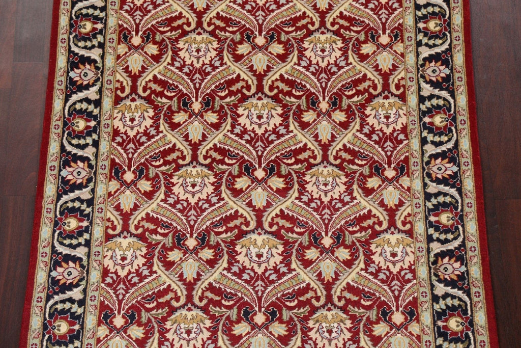 Vegetable Dye Aubusson Handmade Area Rug 4x6