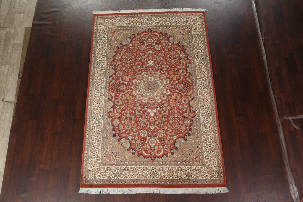 Vegetable Dye Tabriz Handmade Area Rug 6x9