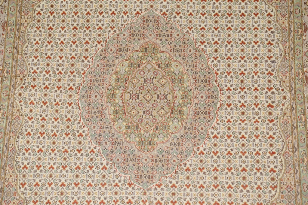 Vegetable Dye Tabriz Mahi Persian Area Rug 6x9