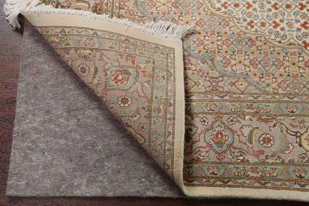 Vegetable Dye Tabriz Mahi Persian Area Rug 6x9