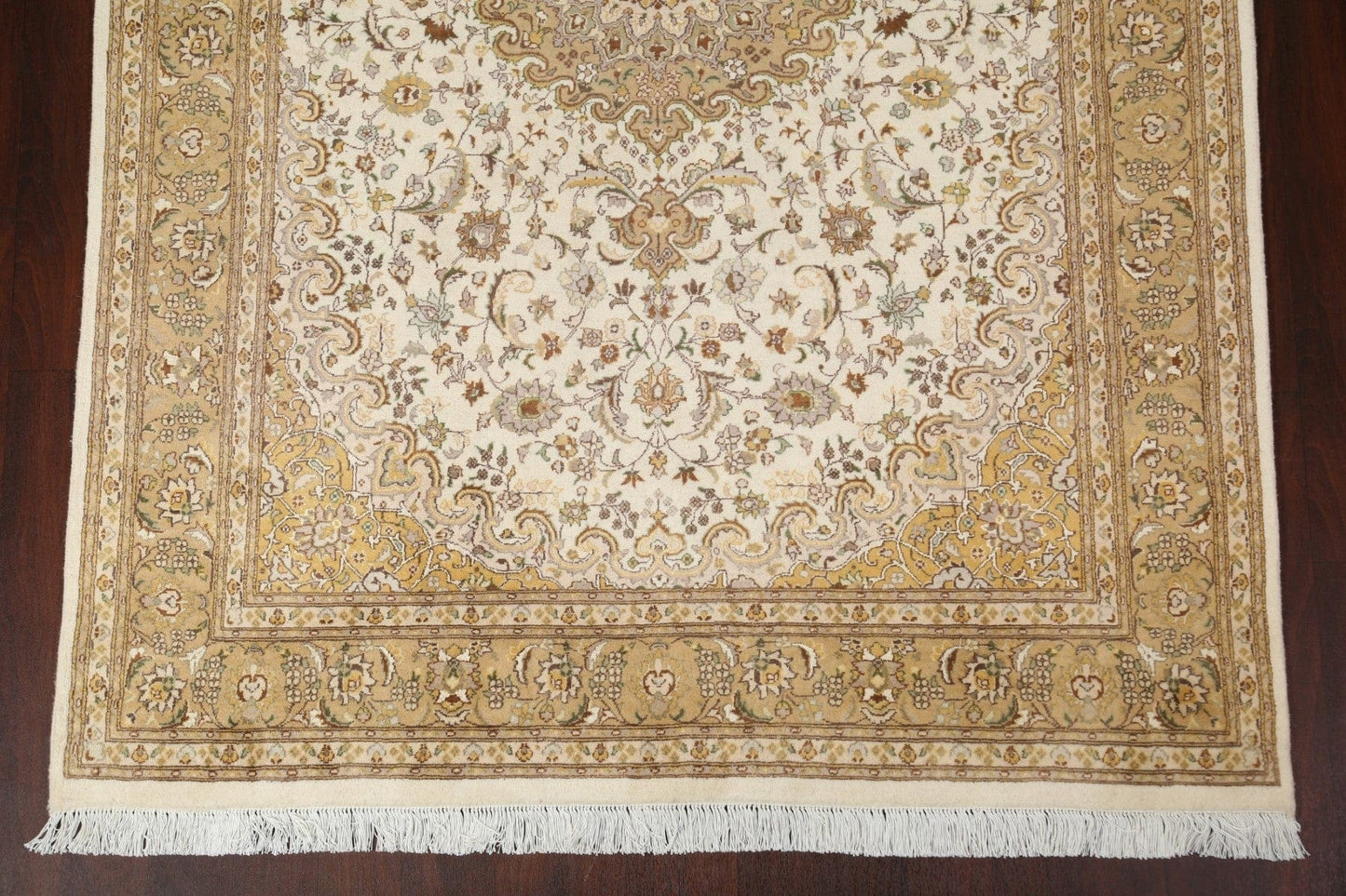 Vegetable Dye Tabriz Wool Area Rug 6x9