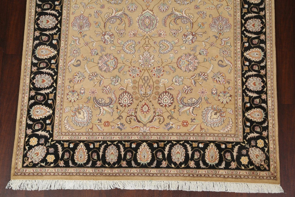 Vegetable Dye Tabriz Handmade Area Rug 6x9