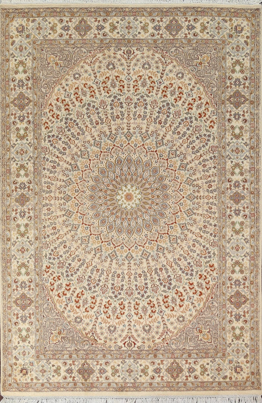 Vegetable Dye Tabriz Handmade Area Rug 6x9