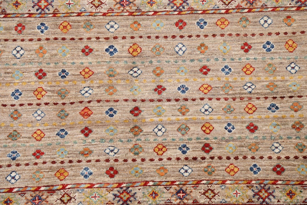 Vegetable Dye Kazak Wool Handmade Rug 3x5