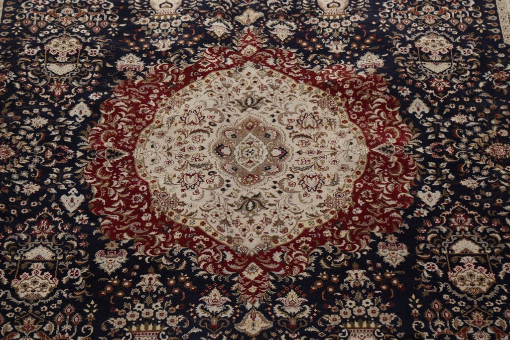 Vegetable Dye Tabriz Oriental Area Rug 12x18