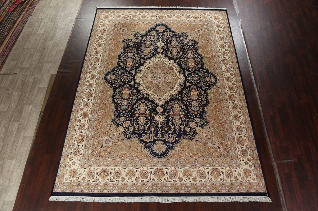 Vegetable Dye Tabriz Handmade Area Rug 10x14