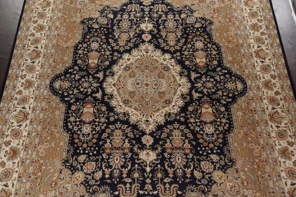 Vegetable Dye Tabriz Handmade Area Rug 10x14